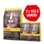 Josera Naturelle Sterilized Adult 10kg + 2 x 400g GRATIS + prezent JOSERA