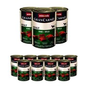 Animonda GranCarno Original Adult wołowina i dziczyzna 400g x 12 + prezent ANIMONDA