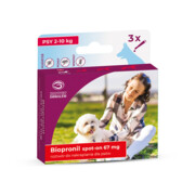 Biowet Biopronil spot-on krople na pchły i kleszcze 67mg 3szt. (2-10kg) + prezent BIOWET