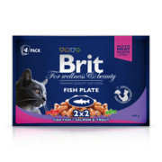 Brit Premium Plate Fish 4 x 100g + prezent BRIT