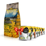 Nature Lamb Natural Grain Free Holistic 12kg + Koema mix 3 smaków (królik, indyk, kaczka) 800g x 6 + prezent NATURE