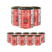 Natural Taste dla psa Wściekły Byk 800g x 12 + prezent NATURAL TASTE