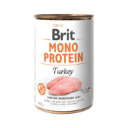 Brit Mono Protein Turkey z indykiem 6x400g + prezent BRIT