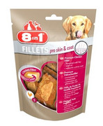 8in1 Fillets Pro Skin & Coat S - przekąska dla zdrowej skóry 80g + prezent 8in1