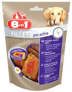 8in1 Fillets Pro Active S - przekąska na stawy 80g + prezent 8in1