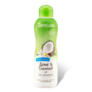 Tropiclean Lime & Coconut Pet Shampoo Szampon zmniejszający wypadanie sierści 355ml + prezent TROPICLEAN