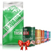 Josera Bavaro Task Adult 23/9 18kg + Fafik karma mokra mix smaków 6x400g + prezent JOSERA