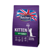Butcher's Functional Cat Dry Junior z indykiem 800g + prezent BUTCHERS