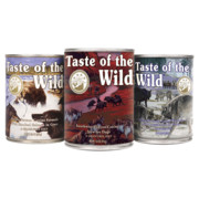 Taste of the wild mix 3 smaków 390g x 36 + prezent TASTE OF THE WILD