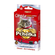 Pchełka Obroża przeciw ektopasożytom dla kotów odblaskowa z dzwonkiem 30cm + prezent PCHEŁKA