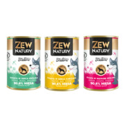 Zew Natury Junior 94% mięsa mix 3 smaków 400g x 6 (kurczak, królik, wołowina) + prezent ZEW NATURY