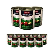 Animonda GranCarno Original Adult wołowina i jeleń z jabłkiem 800g x 12 + prezent ANIMONDA