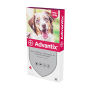 Advantix krople na pchły i kleszcze 4 x 2,5 ml (10-25 kg) + prezent BAYER