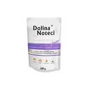 Dolina Noteci Premium Junior wątróbka z królika z ozorami z jelenia 10x100g + prezent DOLINA NOTECI