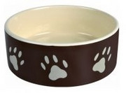 Trixie Miska ceramiczna w łapki 0,8L / 16cm + prezent TRIXIE