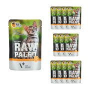 VetExpert Raw Paleo Kitten Turkey 100g x 12 - mokra karma z indykiem dla kociąt + prezent RAW PALEO