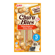 Inaba Cat Churu Bites Kurczak z miękkim nadzieniem z kurczaka 40g (4 szt.) + prezent INABA