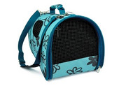Hilton Torba transportowa niebieska w kwiaty 50x26x27cm + prezent HILTON