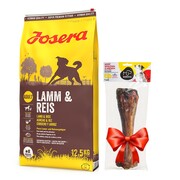 Josera Lamb & Rice Adult 12,5kg + kość Koema + prezent JOSERA