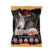 Alpha Spirit Dog Przysmak w kostce z indykiem 50g + prezent ALPHA SPIRIT