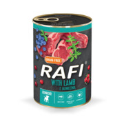 Dolina Noteci Rafi Junior z jagnięciną 12x400g + prezent RAFI