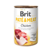 Brit Pate & Meat Chicken Kurczak 6x400g + prezent BRIT