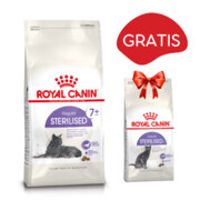 Royal Canin Sterilised 7+ 3,5kg + Royal Canin Sterilised 37 400g GRATIS + prezent ROYAL CANIN