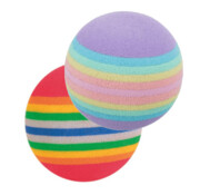 Trixie Piłki tęczowe 4szt. 3,5cm + prezent TRIXIE