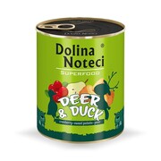 Dolina Noteci Superfood Jeleń i Kaczka 6x800g + prezent DOLINA NOTECI