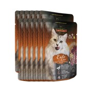 Leonardo Cat Finest Selection kaczka i ser 85g x 12 + prezent LEONARDO