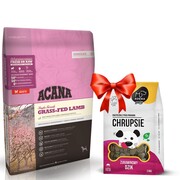 Acana Singles Grass Fed Lamb 11,4kg + Koema Chrupsie Żurawinowy dzik 230g + prezent ACANA