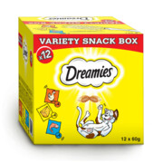 Dreamies Mega Box Mix smaków 720g (12x60g) + prezent DREAMIES