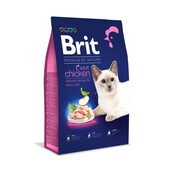 Brit Premium Cat Adult Chicken 800g + prezent BRIT