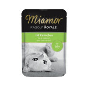 Miamor Ragout Royale w galaretce królik 100g x 12 + prezent MIAMOR