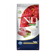Farmina N&D Cat Quinoa Weight Management Lamb & Broccoli 5kg + prezent FARMINA