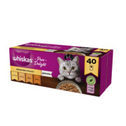 Whiskas Adult Drobiowe Frykasy w galaretce 85g x 40 (multipak x 1) + prezent WHISKAS