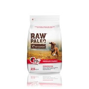 VetExpert Raw Paleo Puppy Medium Beef 2,5kg - sucha karma z wołowiną dla szczeniąt średnich ras + prezent RAW PALEO