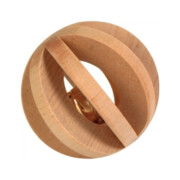 Trixie Drewniana piłka z dzwonkiem dla gryzoni 6cm + prezent TRIXIE