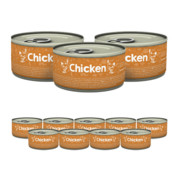 Naturea bez zbóż kurczak 85g x 12 + prezent NATUREA