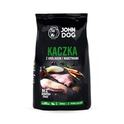 John Dog Premium średnie i duże rasy Kaczka z królikiem 3kg + prezent JOHN DOG