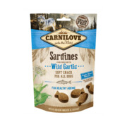Carnilove Sardines Enriched with Wild Garlic Soft Snack 200g + prezent CARNILOVE