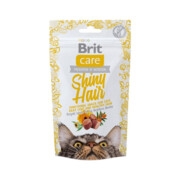 Brit Care Cat Snack Shiny Hair 50g + prezent BRIT