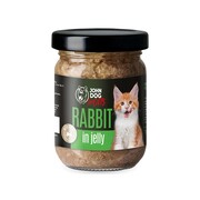 John Dog for Cats Królik w galaretce dla kociąt 100g + prezent JOHN DOG