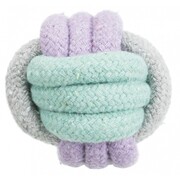 Trixie Pleciona piłka ze sznura bawełnianego dla szczeniąt 6cm + prezent TRIXIE