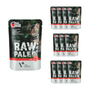 VetExpert Raw Paleo Kitten Beef 100g x 12 - mokra karma z wołowiną dla kociąt + prezent RAW PALEO