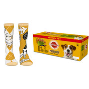 Pedigree Adult z mięsem i warzywami 100g x 40 (Multipak x 1) + skarpetki rozmiar 39-41 + prezent PEDIGREE