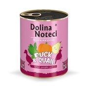 Dolina Noteci Superfood Kaczka i Przepiórka 6x800g + prezent DOLINA NOTECI