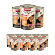 Animonda Carny Adult wołowina i kurczak 400g x 12 + prezent ANIMONDA