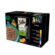 Sheba Nature’s Collection Wybór Smaków w sosie 85g x 12 (multipak x 1) + prezent SHEBA