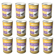 Naturea Grain Free kaczka z jagodami 400g x 12 + prezent NATUREA